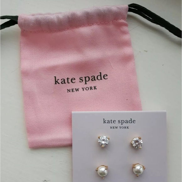 ♠️Kate Spade New York
Rise and Shine Stud Earrings Cream Multi - Picture 4 of 8